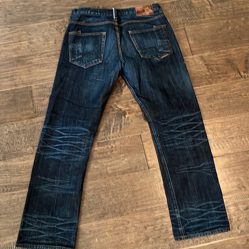 PRPS heavy Japanese denim “Barracuda”.  34x32.  Excellent condition!